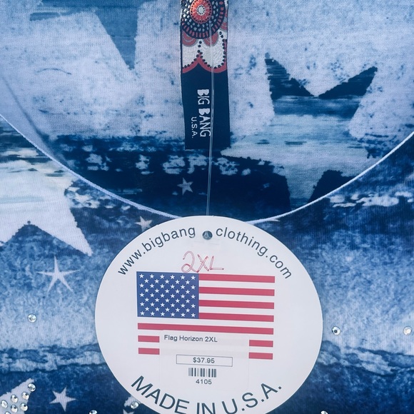 Women's patriotic top - Picture 3 of 5